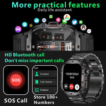 Waterproof Outdoor Smartwatch With Health Monitoring