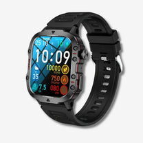 Waterproof Outdoor Smartwatch With Health Monitoring