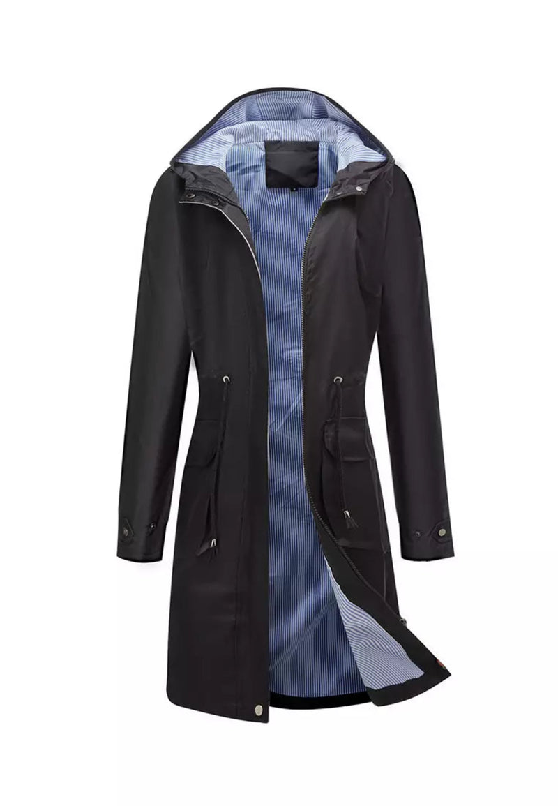 Waterproof Over-Knee Rain Trench Coat
