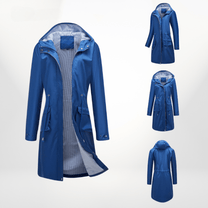 Waterproof Over-Knee Rain Trench Coat