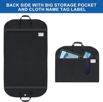 Waterproof Oxford Garment Bag With Side Pleat And Pockets - Buy 1 Get 1 Free