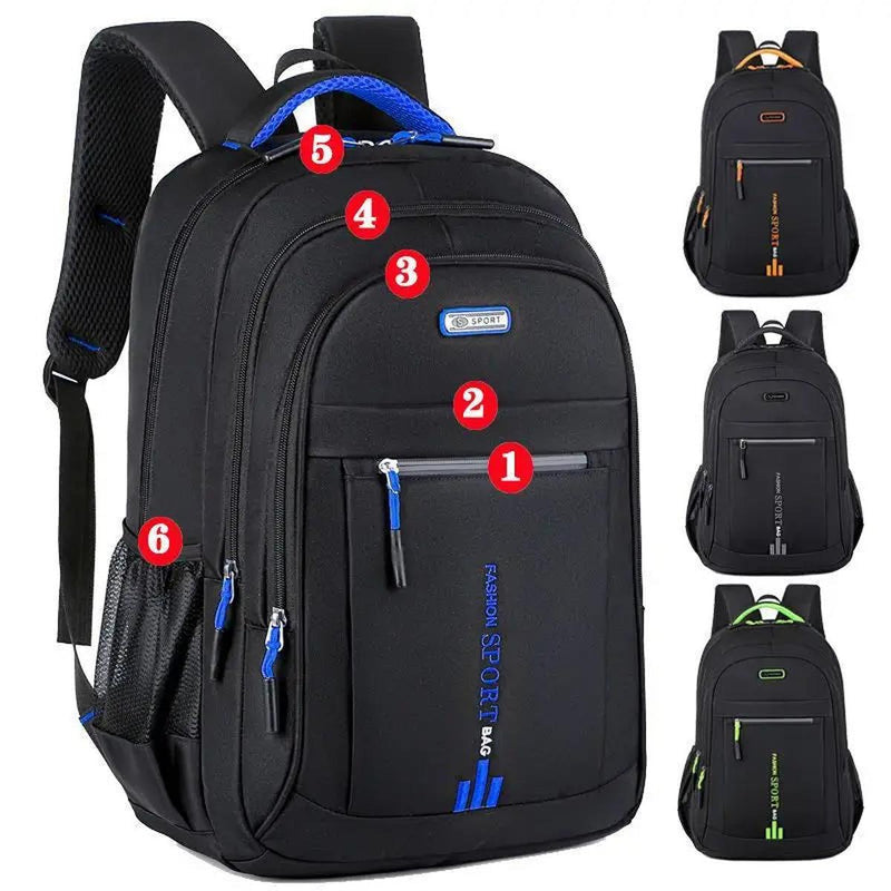 Waterproof Oxford Men&#39;s Backpack With Ergonomic Design