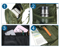 Waterproof Tactical Backpack With Large Capacity For Outdoor Adventures