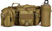 Waterproof Tactical Hip Pack With Molle System And Multiple Pockets