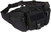 Waterproof Tactical Hip Pack With Molle System And Multiple Pockets