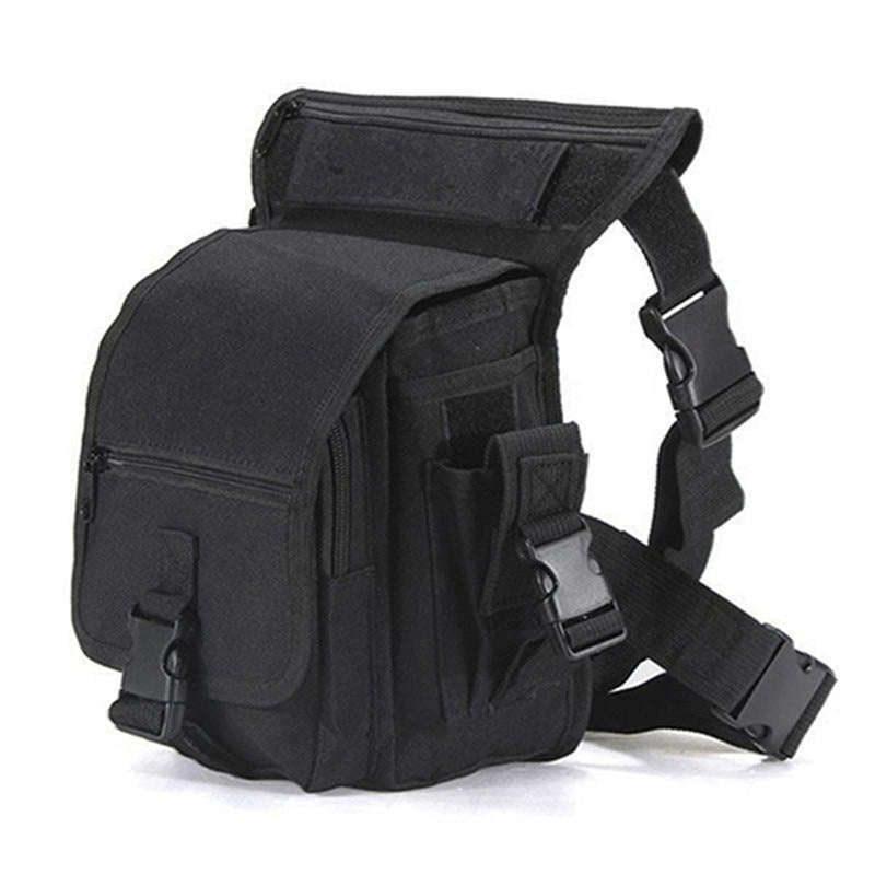 Waterproof Tactical Thigh Bag With MOLLE System And Adjustable Straps