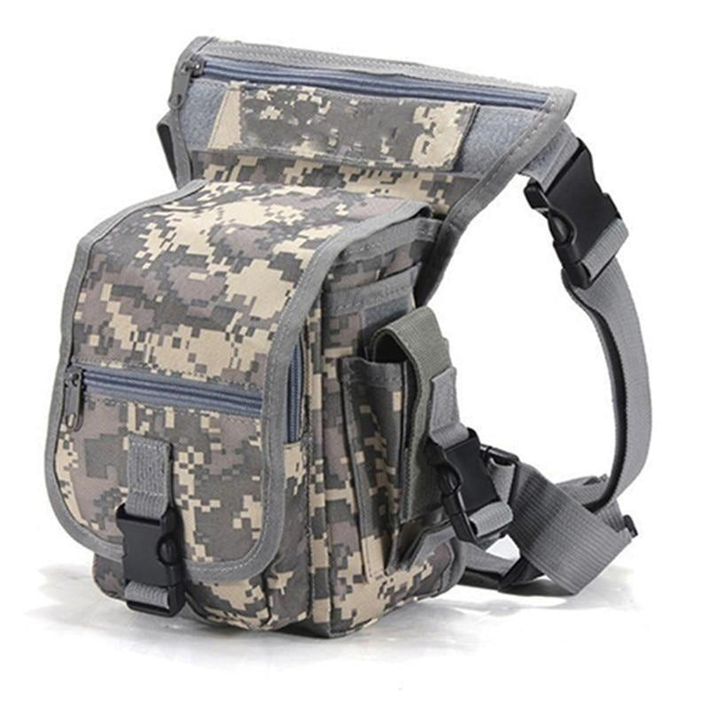 Waterproof Tactical Thigh Bag With MOLLE System And Adjustable Straps