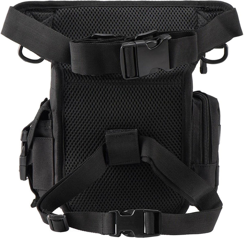 Waterproof Tactical Thigh Bag With MOLLE System And Adjustable Straps