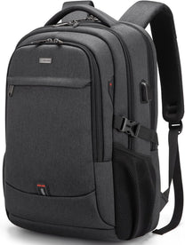 Waterproof Travel Laptop Backpack With USB Port And Organised Storage