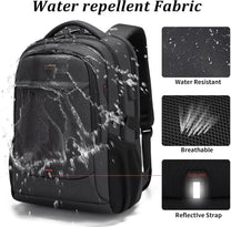 Waterproof Travel Laptop Backpack With USB Port And Organised Storage