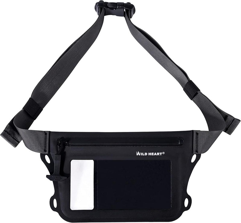 Waterproof Waist Bag With Phone Holder - Dual Compartment &amp; Adjustable Strap (1+1 Free)