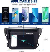 Waterproof Waist Bag With Phone Holder - Dual Compartment &amp; Adjustable Strap (1+1 Free)