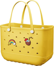 Waterproof Washable EVA Tote Bag – Large Beach, Gym, and Shopping Bag