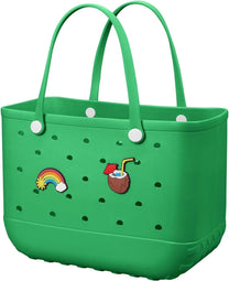 Waterproof Washable EVA Tote Bag – Large Beach, Gym, and Shopping Bag