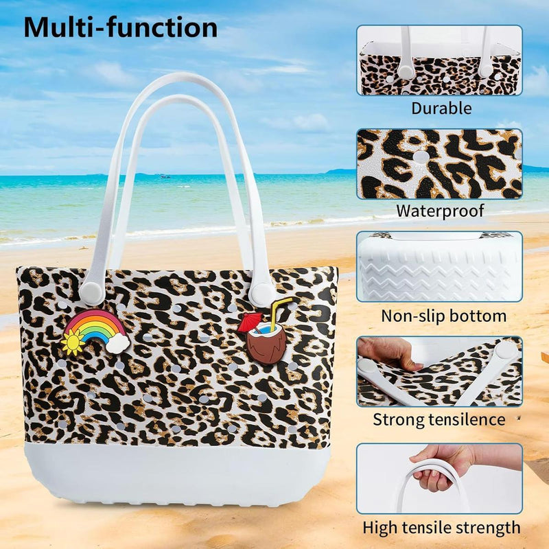 Waterproof Washable EVA Tote Bag – Large Beach, Gym, and Shopping Bag