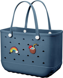 Waterproof Washable EVA Tote Bag – Large Beach, Gym, and Shopping Bag