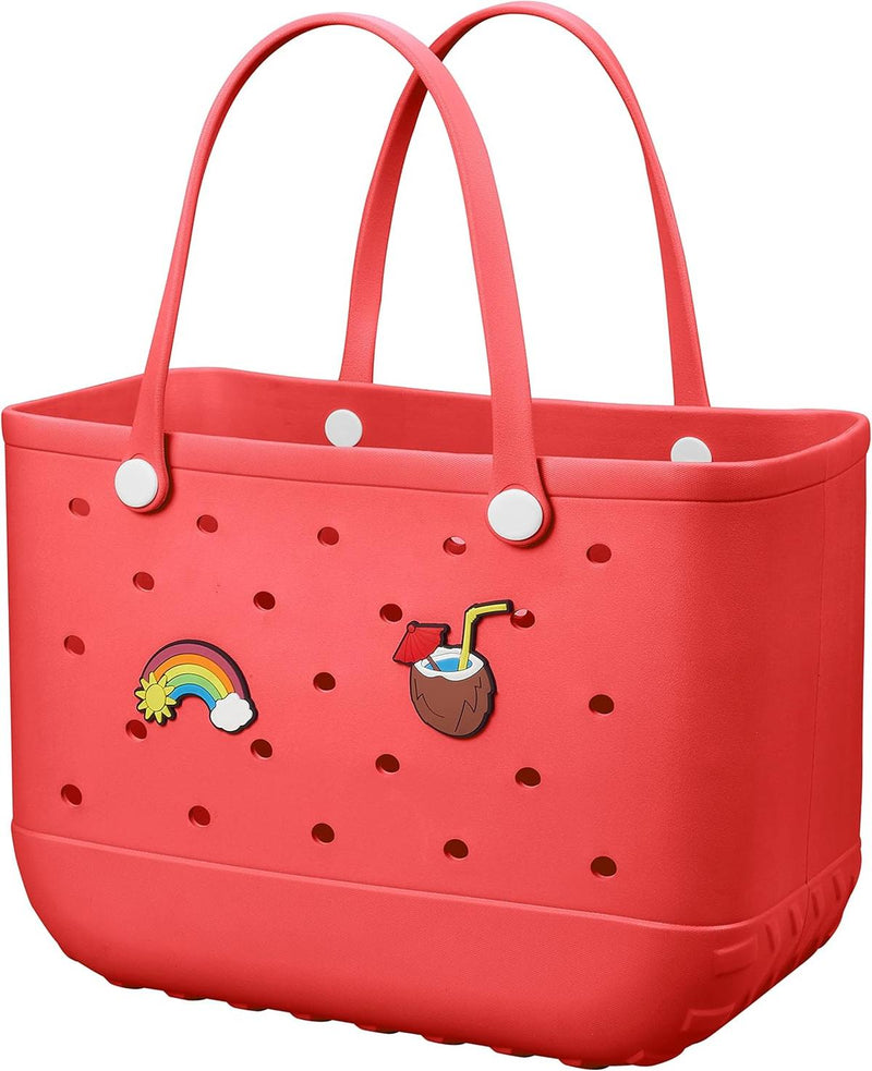 Waterproof Washable EVA Tote Bag – Large Beach, Gym, and Shopping Bag