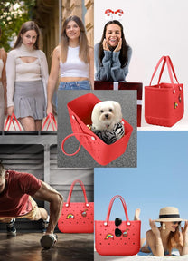 Waterproof Washable EVA Tote Bag – Large Beach, Gym, and Shopping Bag