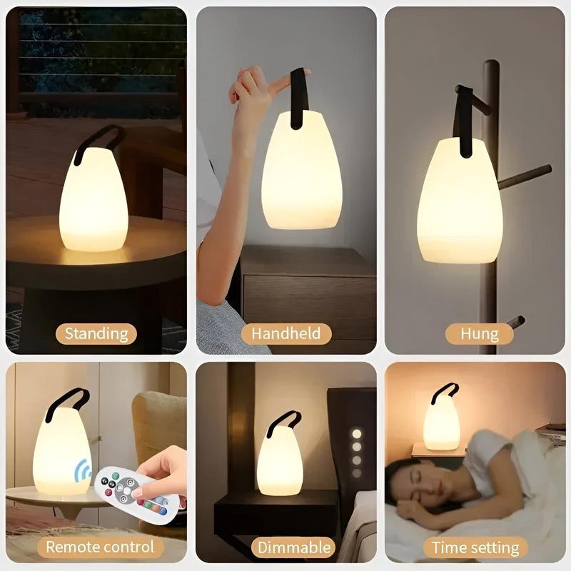 Waterproof Wireless LED Table Lamp For Indoor And Outdoor Use