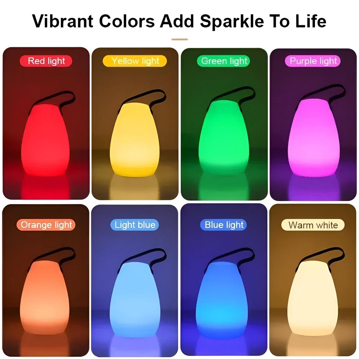 Waterproof Wireless LED Table Lamp For Indoor &amp; Outdoor Use