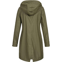 Waterproof Women&#39;s Hooded Rain Jacket