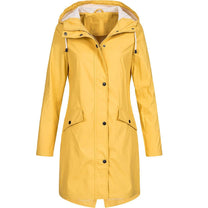 Waterproof Women&#39;s Hooded Rain Jacket