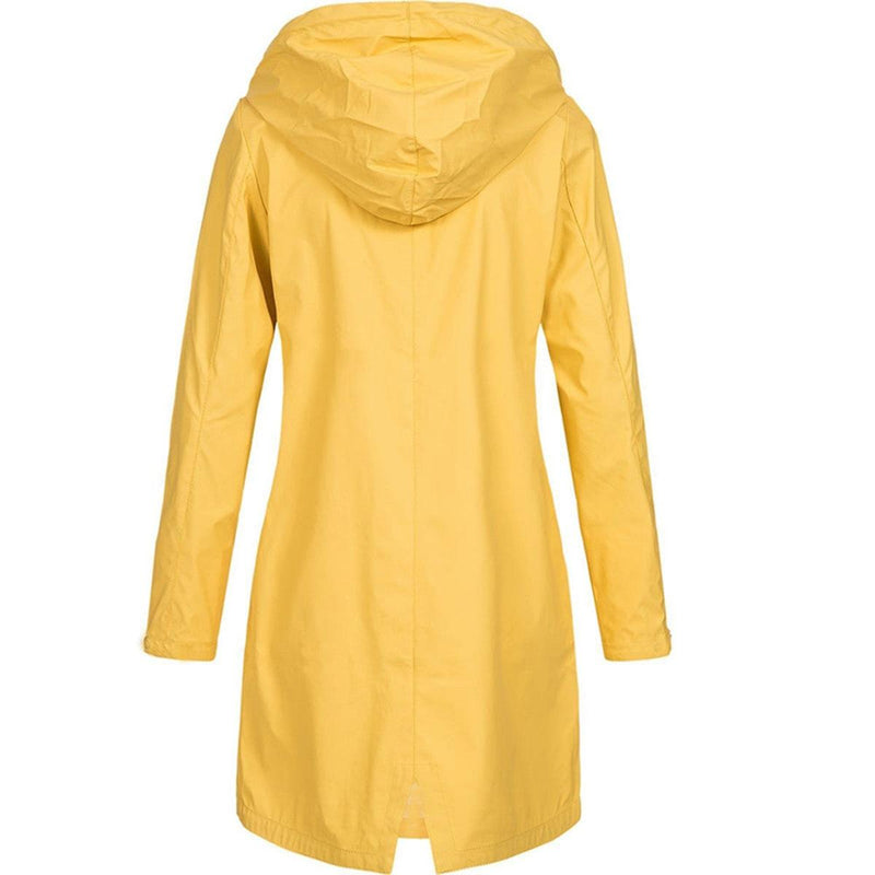 Waterproof Women&#39;s Hooded Rain Jacket