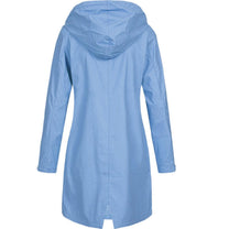 Waterproof Women&#39;s Hooded Rain Jacket