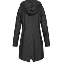Waterproof Women&#39;s Hooded Rain Jacket