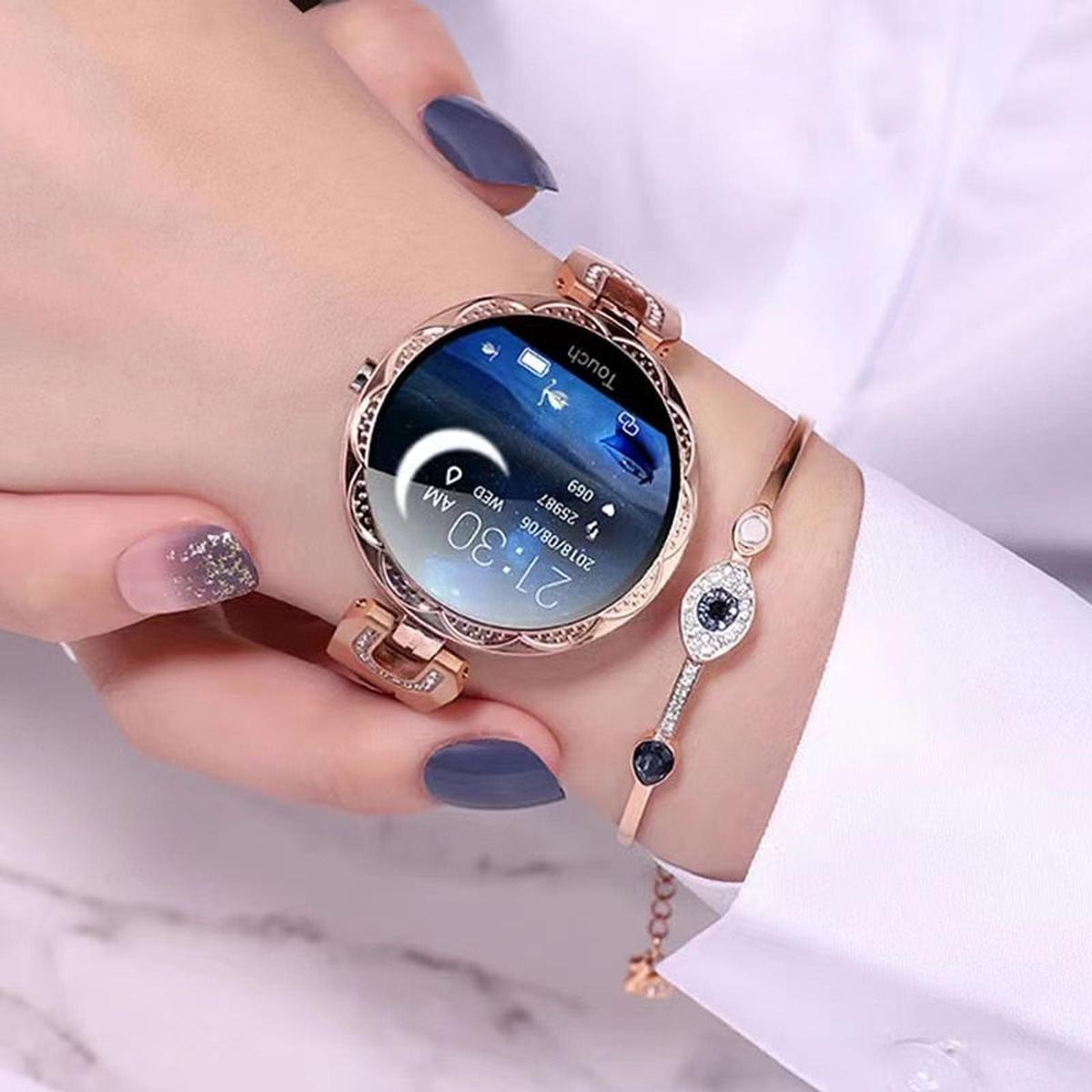 Waterproof Women&#39;s Smartwatch With Health And Fitness Tracking