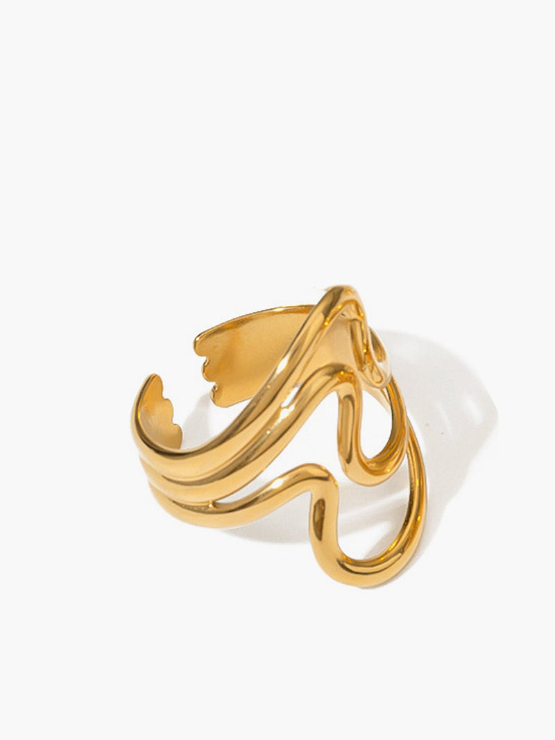 Wavy Adjustbable Ring