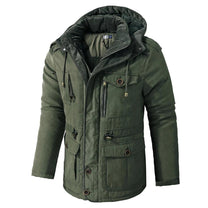 Weatherproof Hooded Utility Jacket for Outdoor Activities