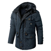 Weatherproof Hooded Utility Jacket for Outdoor Activities