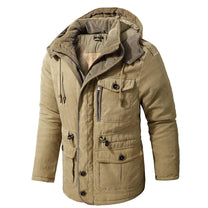 Weatherproof Hooded Utility Jacket for Outdoor Activities