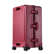 Wide Grip Polycarbonate Hard Shell Suitcase With Aluminium Frame And 360° Spinner Wheels