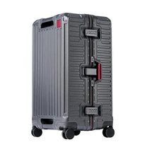 Wide Grip Polycarbonate Hard Shell Suitcase With Aluminium Frame And 360° Spinner Wheels