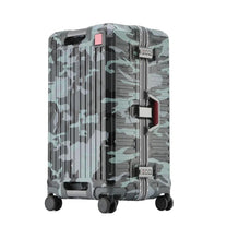 Wide Grip Polycarbonate Hard Shell Suitcase With Aluminium Frame And 360° Spinner Wheels
