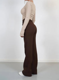 Wide Leg Trousers For Women - Stylish And Comfortable Casual Pants