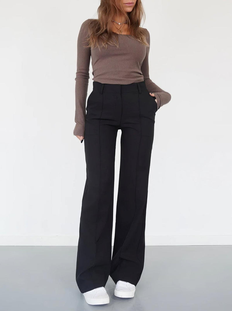 Wide Leg Trousers For Women - Stylish And Comfortable Casual Pants