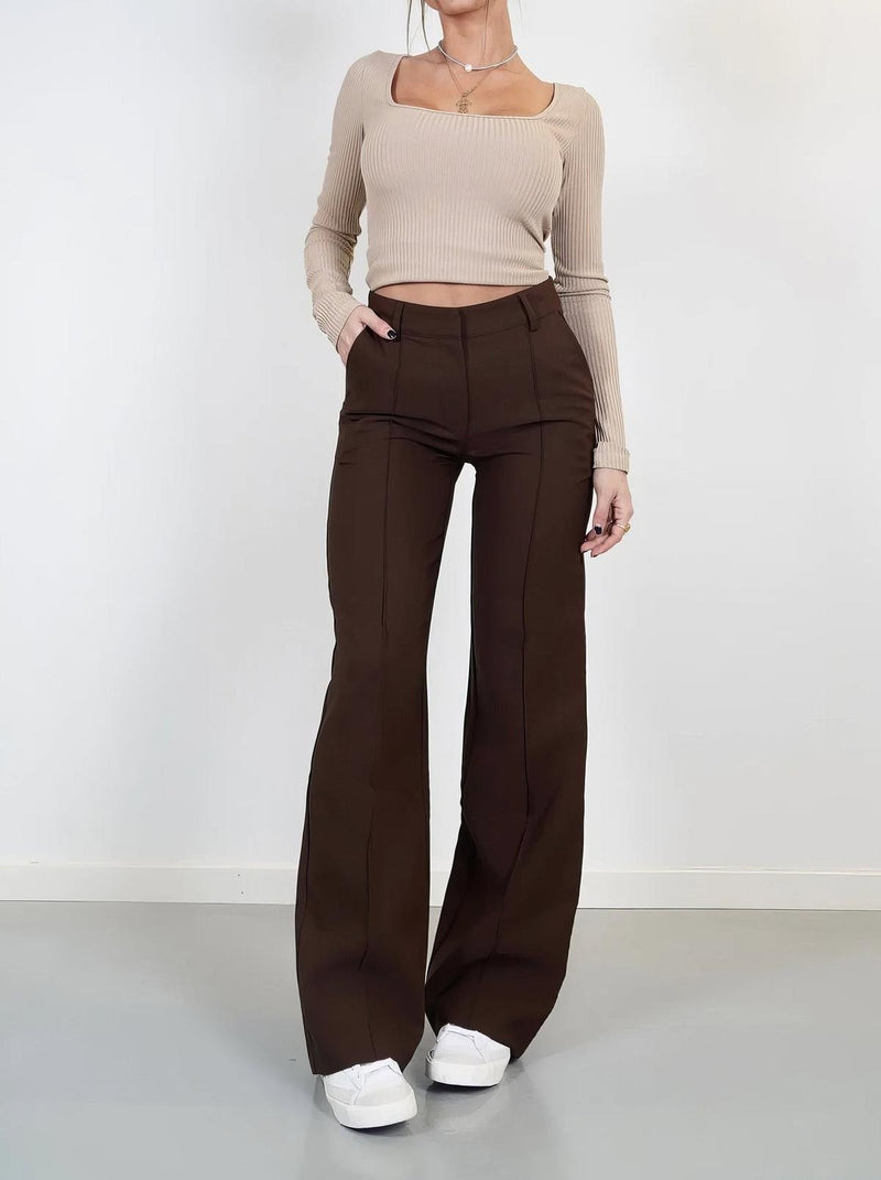 Wide Leg Trousers For Women - Stylish And Comfortable Casual Pants