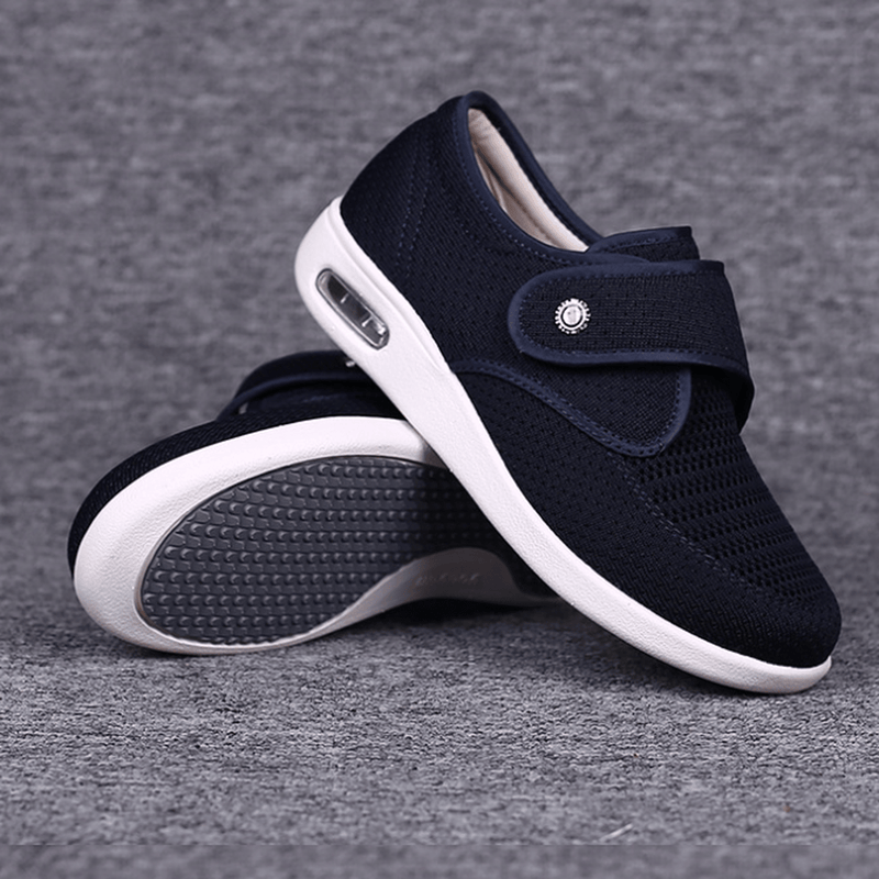 Wide Orthopedic Diabetic Women&#39;s Shoes With Memory Foam