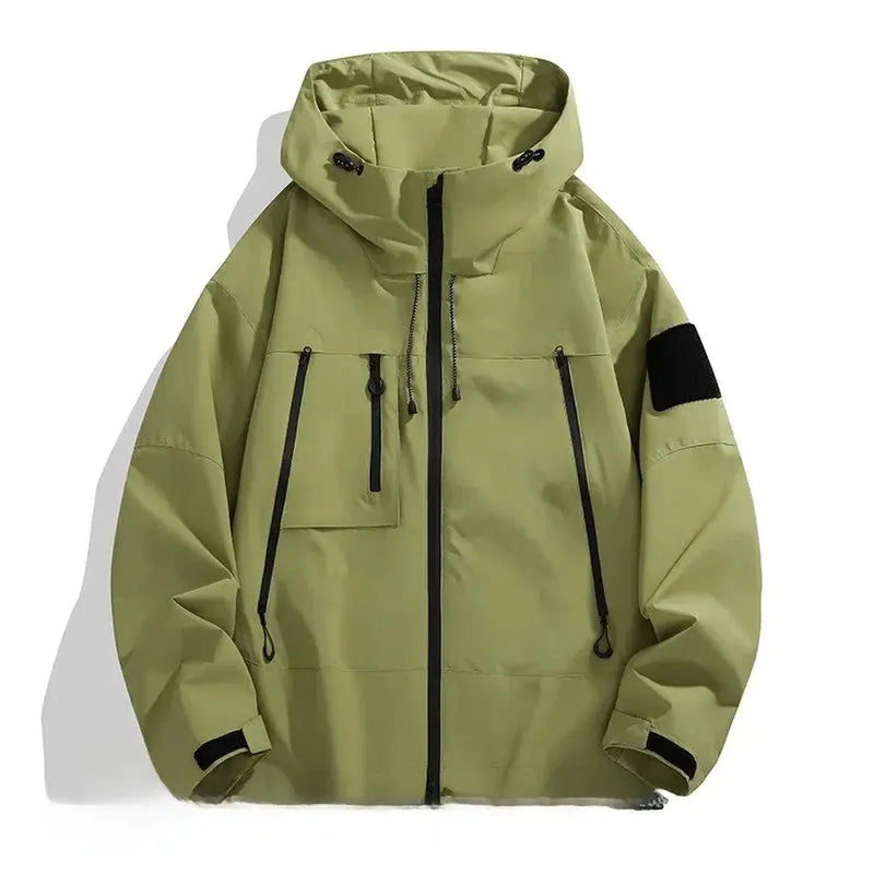 Wind-Resistant Oversized Jacket For Men