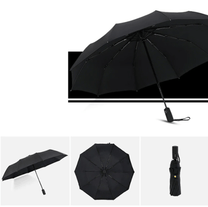 Wind-Resistant Storm Umbrella With Automatic Opening
