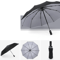 Wind-Resistant Storm Umbrella With Automatic Opening