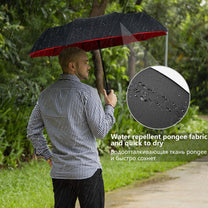 Wind-Resistant Storm Umbrella With Automatic Opening