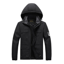Windproof Breathable Utility Jacket With Pockets