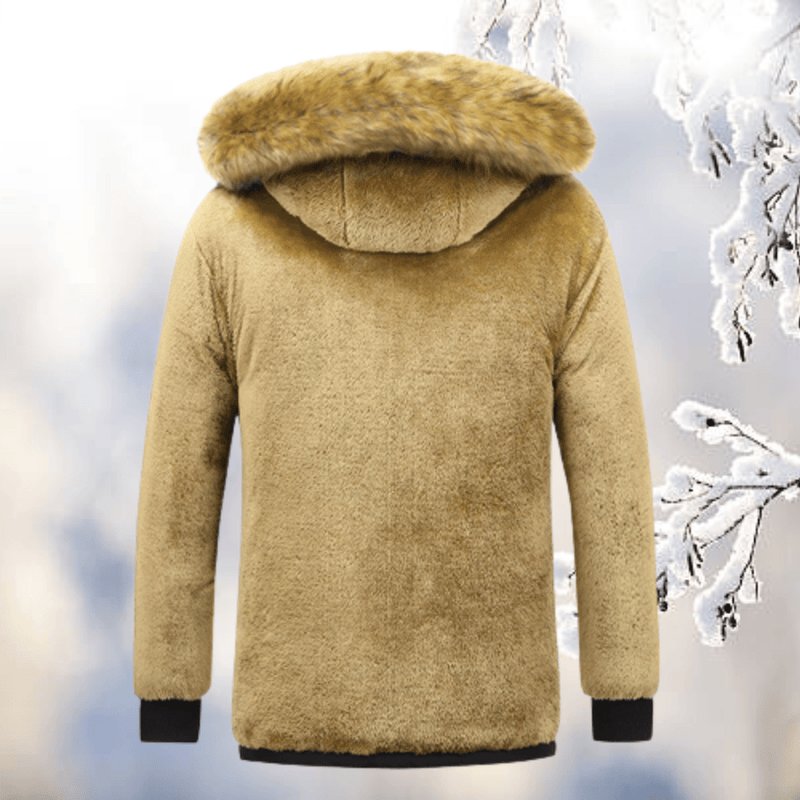Windproof Parka With Fur Hood For Ultimate Cold Protection