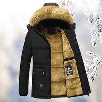 Windproof Parka With Fur Hood For Ultimate Cold Protection
