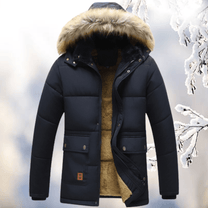 Windproof Parka With Fur Hood For Ultimate Cold Protection