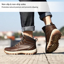 Winter Boots With Cold Protection And Slip-Resistant Sole